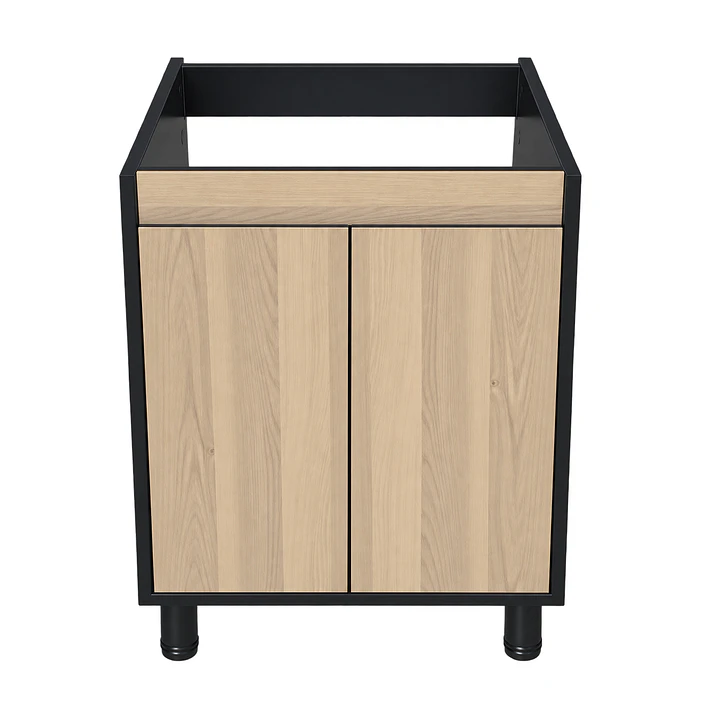 Mueble de Baño Altair Nogal Claro con Cubierta 60x46x84 cm 9
