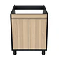 Mueble de Baño Altair Nogal Claro con Cubierta 60x46x84 cm - Miniatura 9