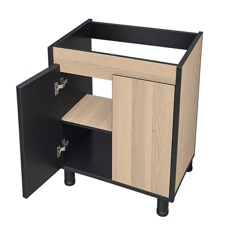 Mueble de Baño Altair Nogal Claro con Cubierta 60x46x84 cm 7