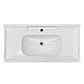 Cubierta de Loza con Relieve Blanca 100X47 - Miniatura 3