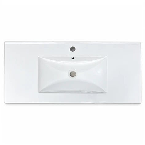 Cubierta de Loza Plana Blanca 100X47 3