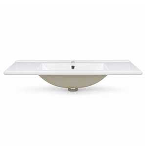 Cubierta de Loza Plana Blanca 100X47