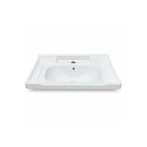 Cubierta de Loza con Relieve Blanca 50X36 2