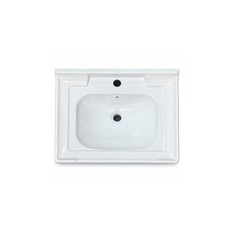 Cubierta de Loza con Relieve Blanca 50X36 3