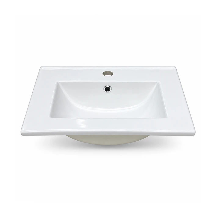 Cubierta de Loza Plana Blanca 50X40 2