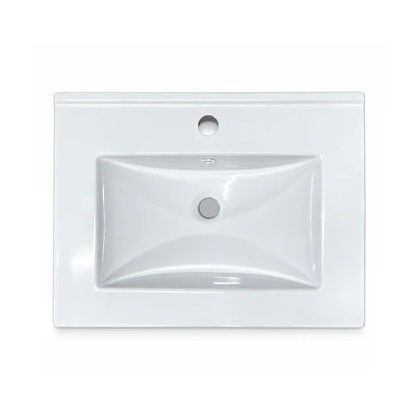 Cubierta de Loza Plana Blanca 60X40 3