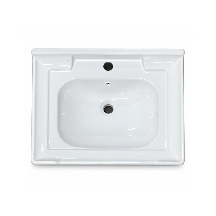 Cubierta de Loza con Relieve Blanca 60X40 3