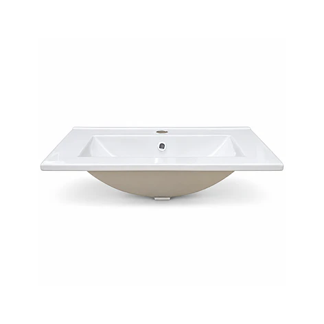Cubierta de Loza Plana Blanca 60X47 1