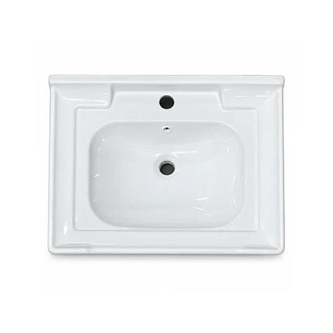 Cubierta de Loza con Relieve Blanca 60X47 3