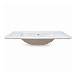 Cubierta de Loza Plana Blanca 80X47