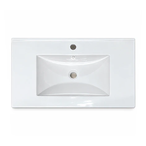 Cubierta de Loza Plana Blanca 80X47 3