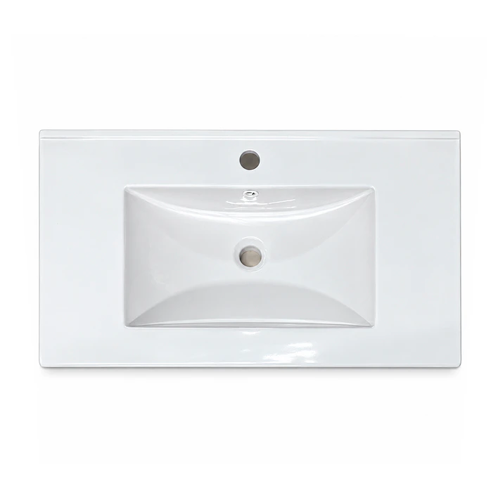 Cubierta de Loza Plana Blanca 80X47 3