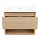 Mueble Vanitorio Austin Beis Natural con Cajón y Repisa 60x47x52 cm (Incluye Cubierta de Loza) - Miniatura 7