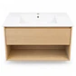 Mueble Vanitorio Austin Beis Natural con Cajón y Repisa 80x47x52 cm (Incluye Cubierta de Loza) - Miniatura 6