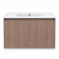 Mueble Vanitorio Austin Nogal Oscuro con 2 Puertas 80x47x52 cm (Incluye Cubierta de Loza) - Miniatura 8
