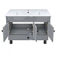Mueble Vanitorio Bellmont Gris con Cubierta 100x47x80 cm (Incluye Cubierta de Loza) - Miniatura 6