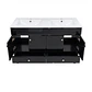 Mueble Vanitorio Doble Bellmont Negro con Cubierta 120x47x80 cm (Incluye Cubierta de Loza) - Miniatura 8