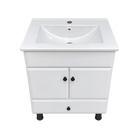 Mueble Vanitorio Bellmont Blanco con Cubierta 60x47x80 cm (Incluye Cubierta de Loza) 5