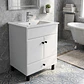 Mueble Vanitorio Bellmont Blanco con Cubierta 60x47x80 cm (Incluye Cubierta de Loza) - Miniatura 3