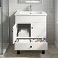 Mueble Vanitorio Bellmont Blanco con Cubierta 60x47x80 cm (Incluye Cubierta de Loza) - Miniatura 2