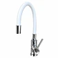 Llave Monomando Flexible para Lavaplatos Blanca CG22B - Miniatura 1