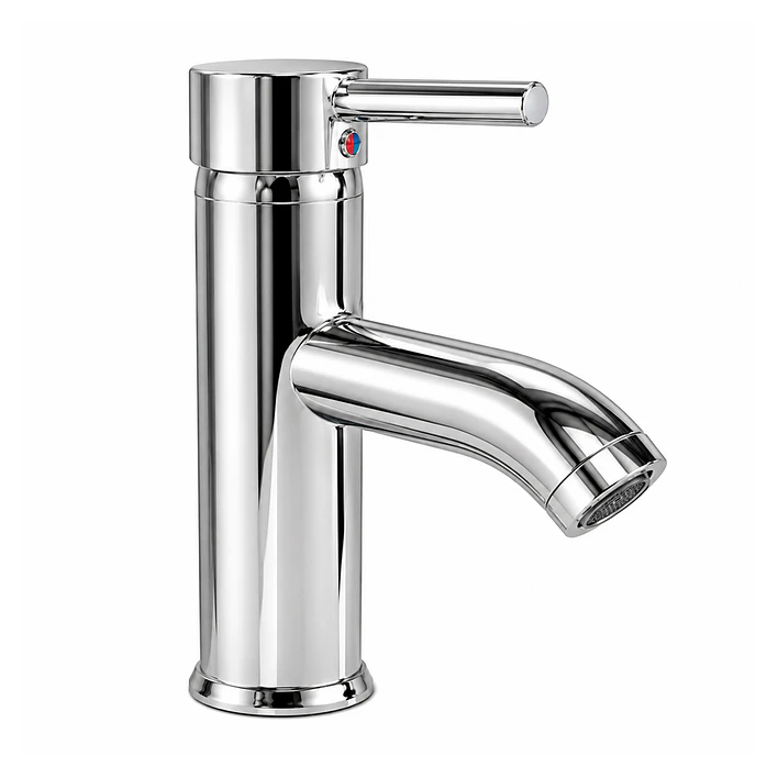 Llave Monomando para Lavamanos Cromada BG01A 8