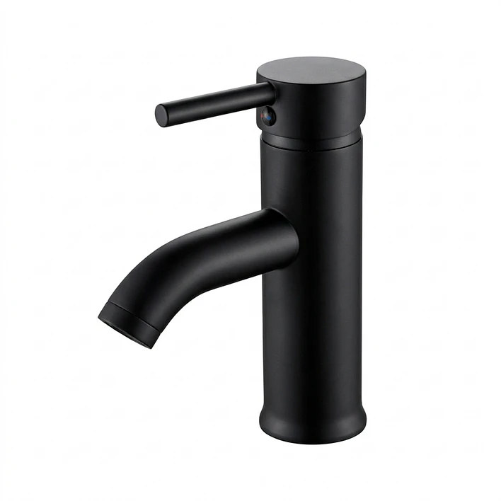 Llave Monomando para Lavamanos Negra BG01N 2