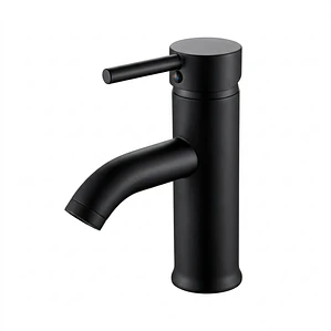 Llave Monomando para Lavamanos Negra BG01N
