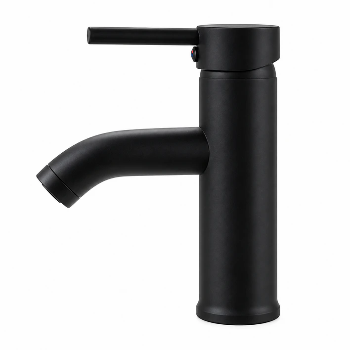 Llave Monomando para Lavamanos Negra BG01N 5