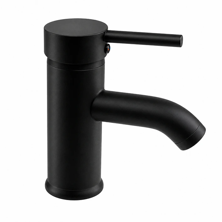 Llave Monomando para Lavamanos Negra BG01N 7