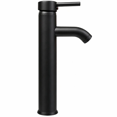 Llave Monomando alta para Lavamanos Negra BG01CN 7