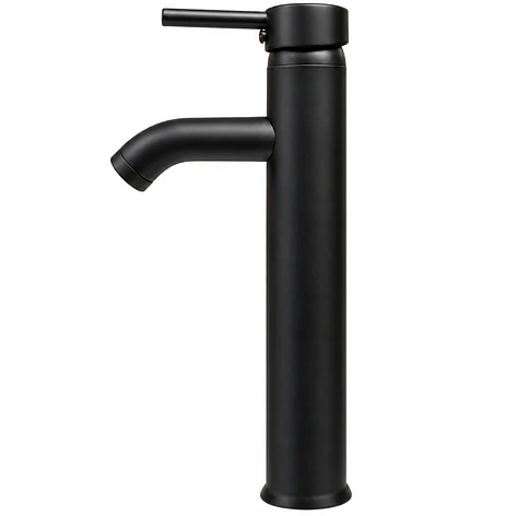 Llave Monomando alta para Lavamanos Negra BG01CN 8