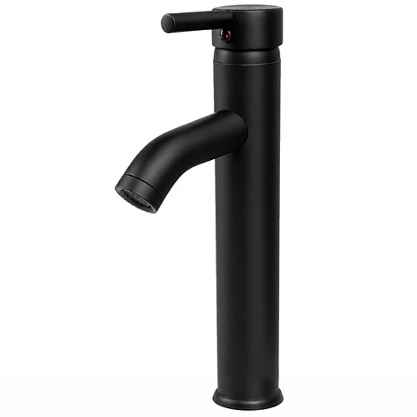 Llave Monomando alta para Lavamanos Negra BG01CN 3