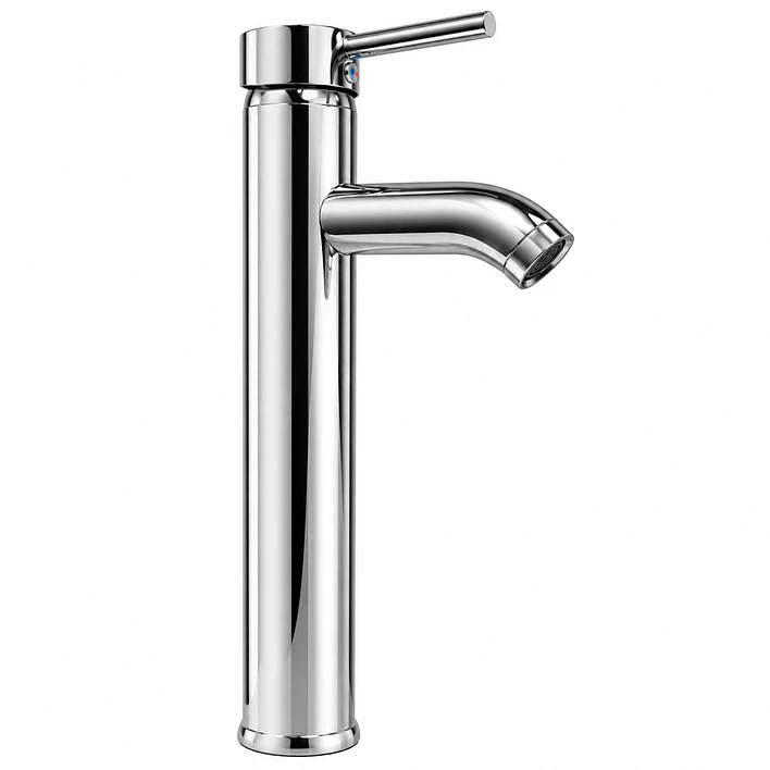 Llave Monomando alta para Lavamanos Cromada BG01C 1