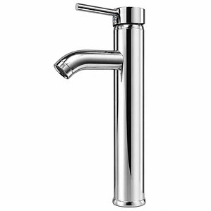 Llave Monomando alta para Lavamanos Cromada BG01C