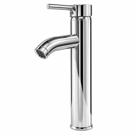Llave Monomando alta para Lavamanos Cromada BG01C 7