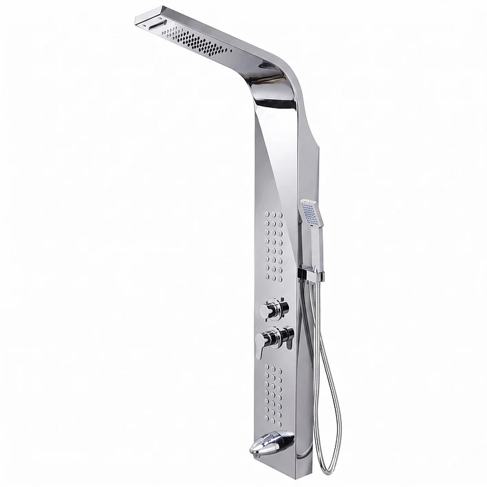 Columna Ducha Deluxe Cromada CD127C 7