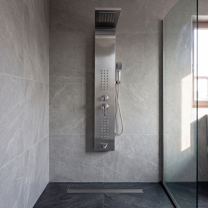 Columna Ducha Deluxe Cromada CD127C 3