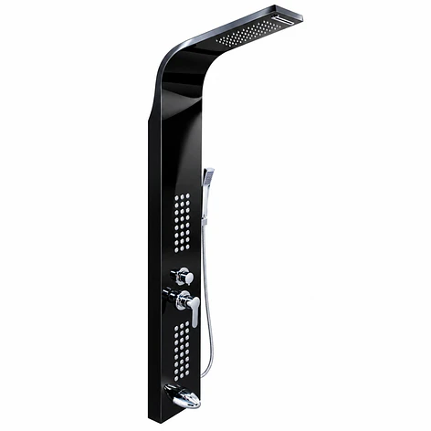 Columna Ducha Deluxe Negra CD127N 7