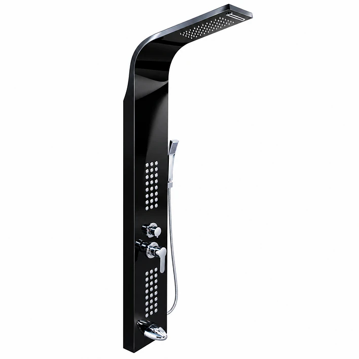 Columna Ducha Deluxe Negra CD127N 7
