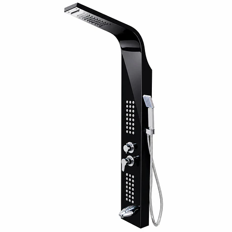 Columna Ducha Deluxe Negra CD127N 10