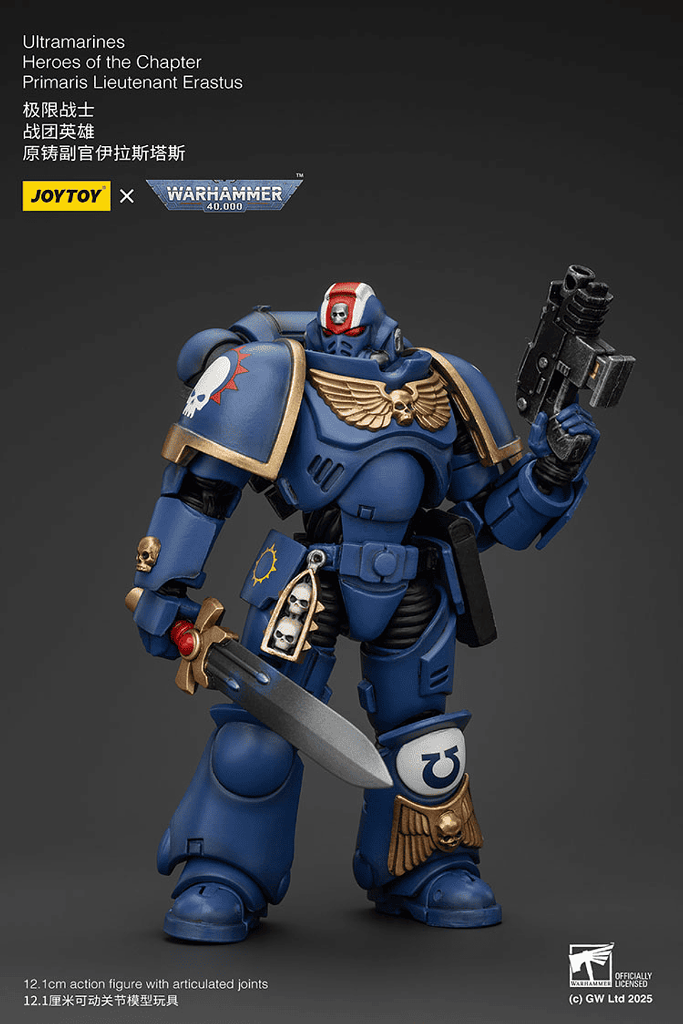 Ultramarines Héroes del Capítulo Teniente Primaris Erastus 3