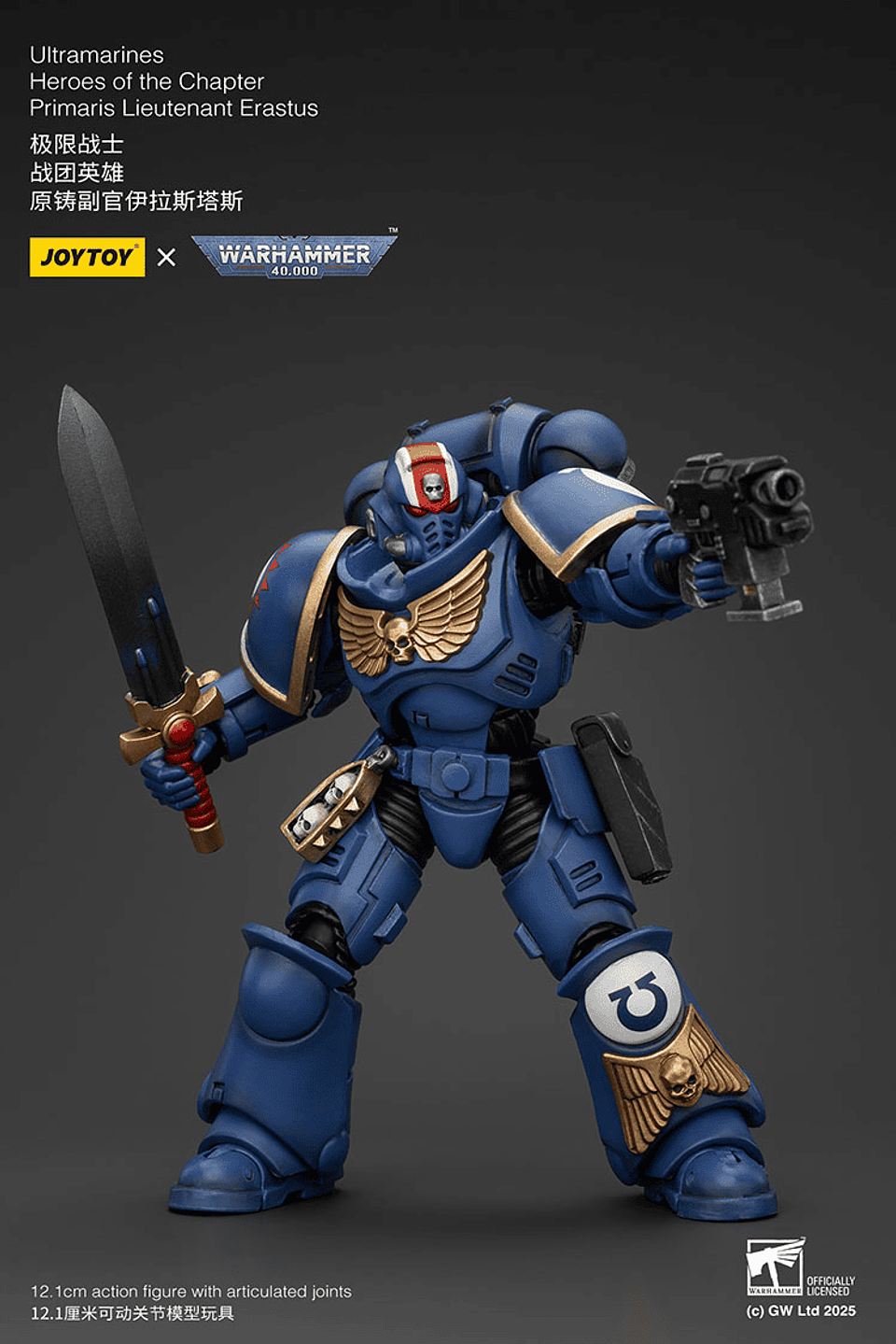 Ultramarines Héroes del Capítulo Teniente Primaris Erastus 5