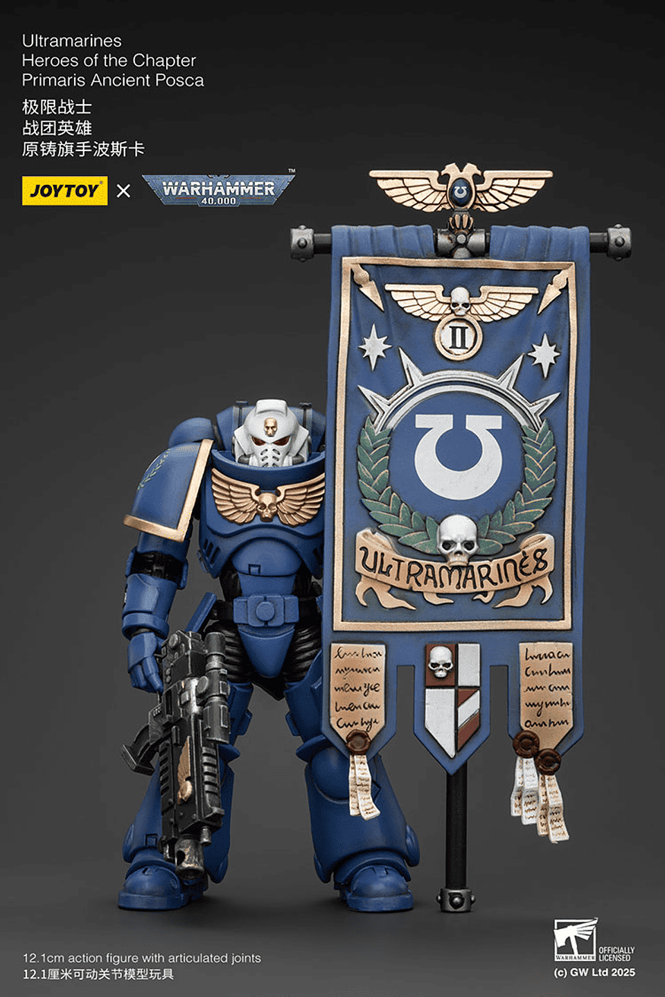Ultramarines Héroes del Capítulo Primaris Antiguo Posca 3
