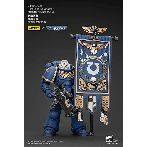 Ultramarines Héroes del Capítulo Primaris Antiguo Posca 4