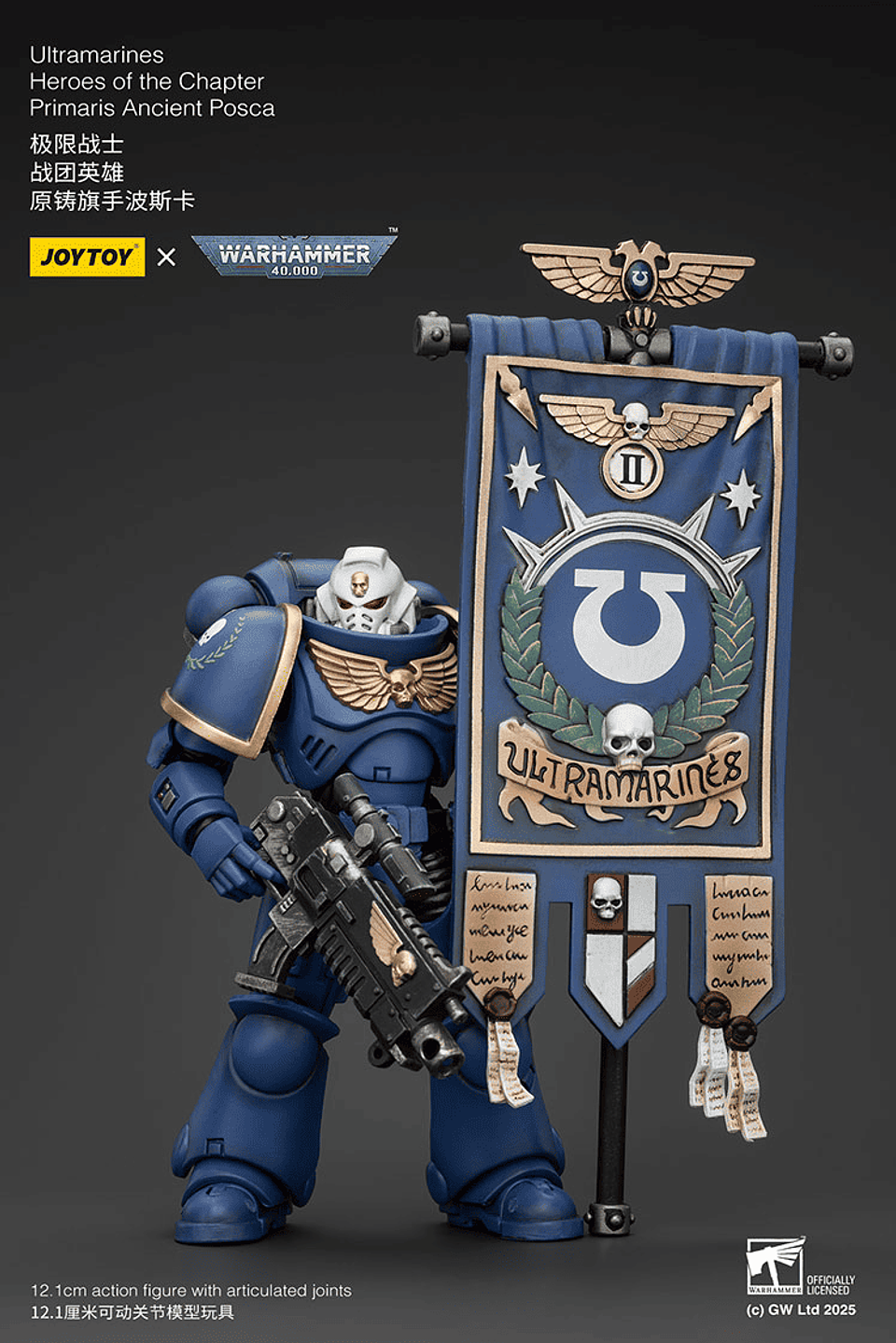 Ultramarines Héroes del Capítulo Primaris Antiguo Posca 4