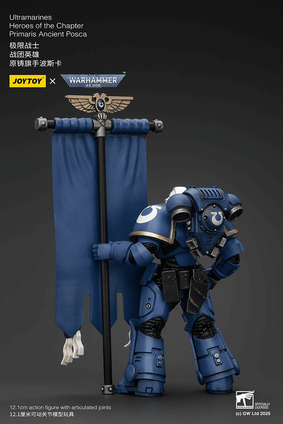Ultramarines Héroes del Capítulo Primaris Antiguo Posca 5