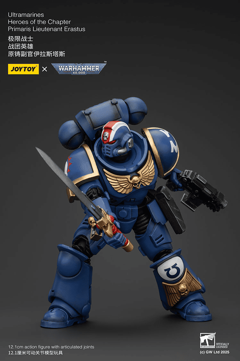 Ultramarines Héroes del Capítulo Teniente Primaris Erastus 7