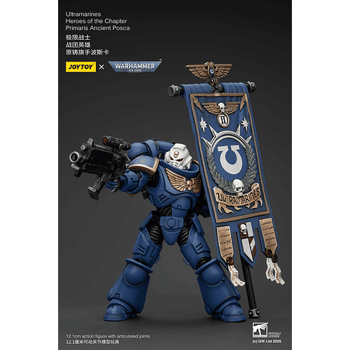 Ultramarines Héroes del Capítulo Primaris Antiguo Posca 6
