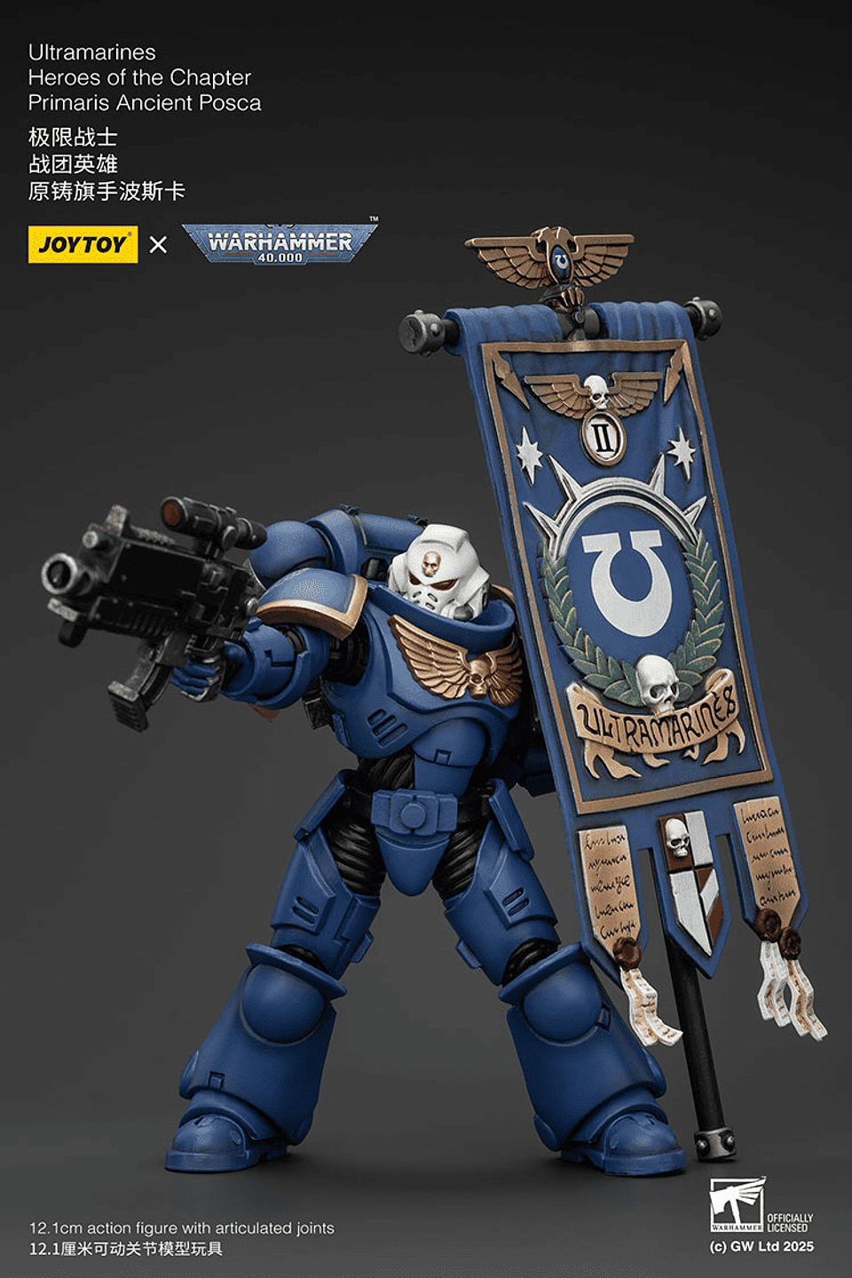 Ultramarines Héroes del Capítulo Primaris Antiguo Posca 6
